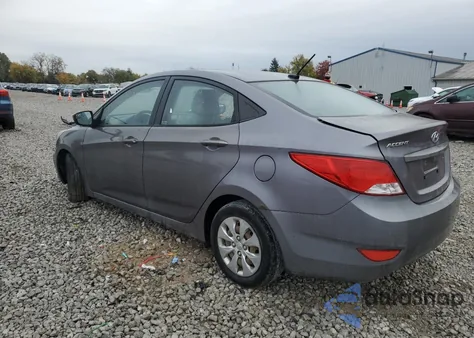 2016 Hyundai Accent Se z USA, uszkodzony, nr VIN KMHCT4AE8GU958517